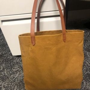 Madewell canvas transport tote
